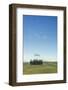 Dusk frames the cypresses on the gentle green hills of Val d'Orcia, UNESCO World Heritage Site, Pro-Roberto Moiola-Framed Photographic Print