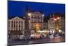 Dusk, Grand Place, Lille, French Flanders, France-Walter Bibikow-Mounted Photographic Print