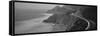 Dusk Highway 1 Pacific Coast Ca USA-null-Framed Stretched Canvas