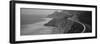 Dusk Highway 1 Pacific Coast Ca USA-null-Framed Premium Photographic Print