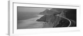 Dusk Highway 1 Pacific Coast Ca USA-null-Framed Photographic Print