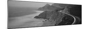 Dusk Highway 1 Pacific Coast Ca USA-null-Mounted Photographic Print