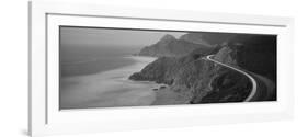 Dusk Highway 1 Pacific Coast Ca USA-null-Framed Photographic Print