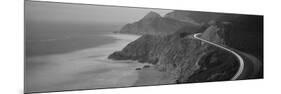 Dusk Highway 1 Pacific Coast Ca USA-null-Mounted Photographic Print