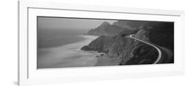 Dusk Highway 1 Pacific Coast Ca USA-null-Framed Photographic Print