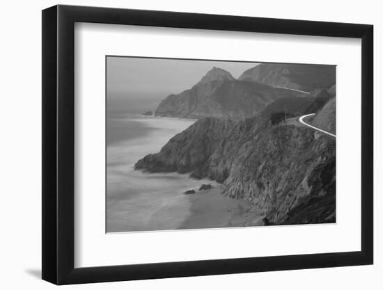 Dusk Highway 1 Pacific Coast CA USA-null-Framed Photographic Print