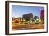 Dusk in Downtown Fargo, North Dakota, USA-Chuck Haney-Framed Photographic Print