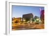 Dusk in Downtown Fargo, North Dakota, USA-Chuck Haney-Framed Photographic Print