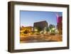 Dusk in Downtown Fargo, North Dakota, USA-Chuck Haney-Framed Photographic Print