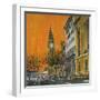 Dusk in Great George Street, London-Susan Brown-Framed Giclee Print