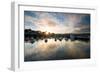 Dusk in the Harbour at Paignton, Devon England Uk-Tracey Whitefoot-Framed Photographic Print