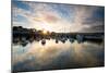 Dusk in the Harbour at Paignton, Devon England Uk-Tracey Whitefoot-Mounted Photographic Print