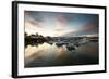 Dusk in the Harbour at Paignton, Devon England UK-Tracey Whitefoot-Framed Photographic Print