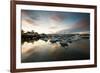 Dusk in the Harbour at Paignton, Devon England UK-Tracey Whitefoot-Framed Photographic Print