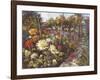 Dusk in the Walled Garden-Nel Whatmore-Framed Art Print
