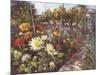 Dusk in the Walled Garden-Nel Whatmore-Mounted Art Print