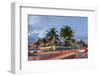 Dusk Light on Ocean Drive in South Beach in Miami Beach, Florida, USA-Chuck Haney-Framed Photographic Print