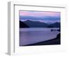 Dusk on Picton Harbour, Marlborough Sounds, South Island, New Zealand-David Wall-Framed Photographic Print