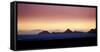 Dusk on the Edge of the Salar De Uyuni on Bolivia's Altiplano-Sergio Ballivian-Framed Stretched Canvas