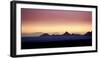 Dusk on the Edge of the Salar De Uyuni on Bolivia's Altiplano-Sergio Ballivian-Framed Photographic Print