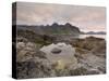 Dusk Over Flakstad, Flakstadoya, Lofoten Islands, Norway, Scandinavia-Gary Cook-Stretched Canvas