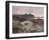 Dusk Over Flakstad, Flakstadoya, Lofoten Islands, Norway, Scandinavia-Gary Cook-Framed Photographic Print