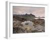 Dusk Over Flakstad, Flakstadoya, Lofoten Islands, Norway, Scandinavia-Gary Cook-Framed Photographic Print