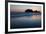 Dusk over James Island at La Push Beach on the the Pacific Northwest, Washington State, United Stat-Martin Child-Framed Photographic Print