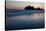 Dusk over James Island at La Push Beach on the the Pacific Northwest, Washington State, United Stat-Martin Child-Stretched Canvas