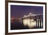 Dusk over Newport Bridge-Michael Blanchette Photography-Framed Photographic Print