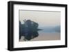 Dusk over Sorpe Dam-Benjamin Engler-Framed Photographic Print