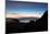 Dusk over the Town of Copacabana and Lake Titicaca-Alex Saberi-Mounted Photographic Print