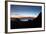 Dusk over the Town of Copacabana and Lake Titicaca-Alex Saberi-Framed Photographic Print