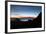 Dusk over the Town of Copacabana and Lake Titicaca-Alex Saberi-Framed Photographic Print