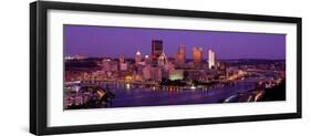 Dusk Pittsburgh Pa, USA-null-Framed Photographic Print