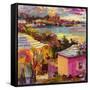 Dusk Reflections, Bermuda, 2011-Peter Graham-Framed Stretched Canvas