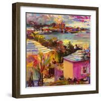 Dusk Reflections, Bermuda, 2011-Peter Graham-Framed Giclee Print