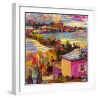 Dusk Reflections, Bermuda, 2011-Peter Graham-Framed Giclee Print