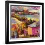 Dusk Reflections, Bermuda, 2011-Peter Graham-Framed Giclee Print