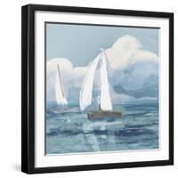 Dusk Regatta Winds-Robin Maria-Framed Art Print