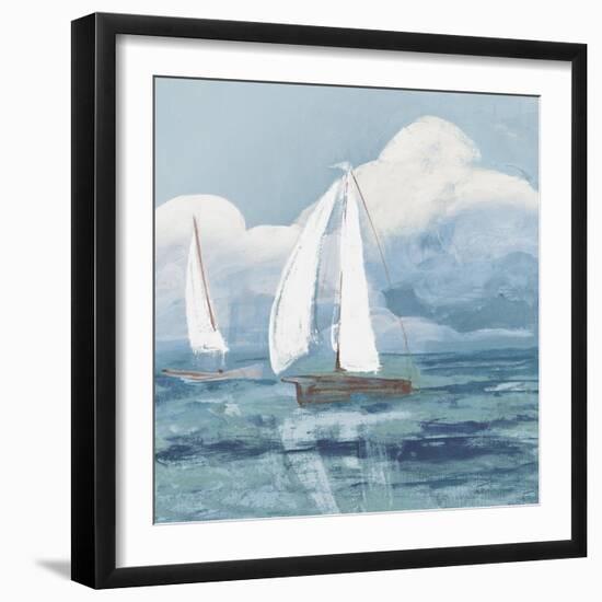 Dusk Regatta Winds-Robin Maria-Framed Art Print