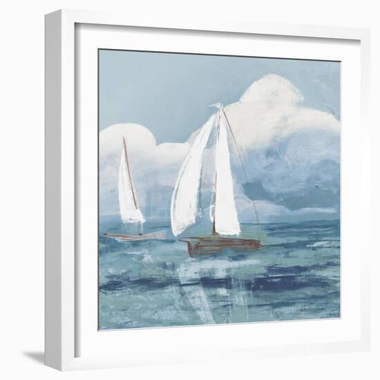 Dusk Regatta Winds-Robin Maria-Framed Art Print