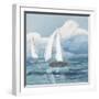 Dusk Regatta Winds-Robin Maria-Framed Art Print