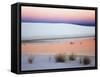 Dusk Sky Reflected in Pool, White Sands National Monument, New Mexico, USA-Adam Jones-Framed Stretched Canvas