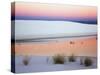 Dusk Sky Reflected in Pool, White Sands National Monument, New Mexico, USA-Adam Jones-Stretched Canvas