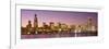 Dusk Skyline Chicago Il, USA-null-Framed Photographic Print