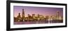 Dusk Skyline Chicago Il, USA-null-Framed Photographic Print