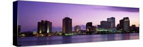 Dusk Skyline, New Orleans, Louisiana, USA-null-Stretched Canvas