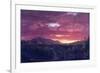 Dusk (Sunset)-Frederic Edwin Church-Framed Premium Giclee Print