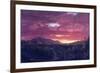 Dusk (Sunset)-Frederic Edwin Church-Framed Premium Giclee Print